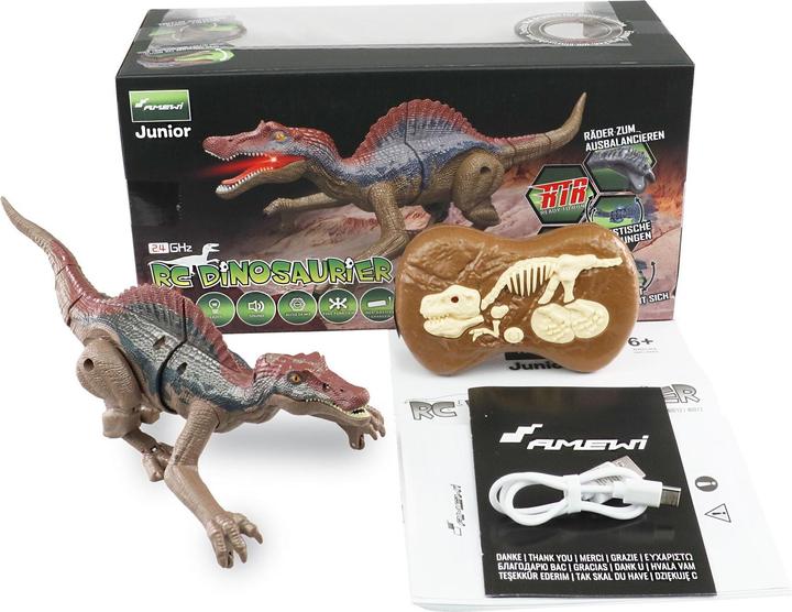 Image du produit Amewi Spinosaurus RC Dinosaure 21cm, RTR Avec son & lumière