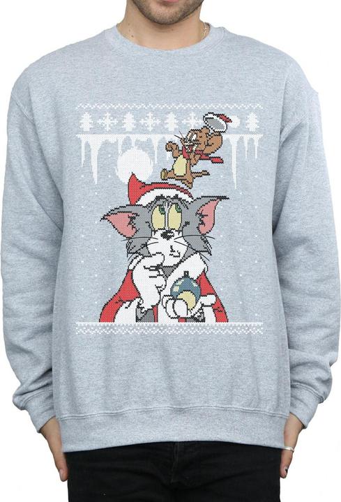 Produktbild Tom & Jerry Christmas Fair Isle Sweatshirt (XL)