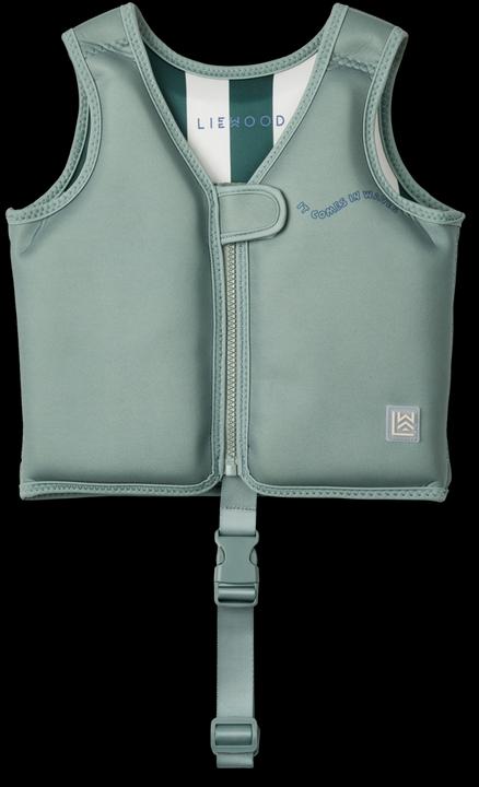 Actual product image Liewood Swimming vest Dove It Comes In Waves Peppermint (15, 16, 17, 18, 19)