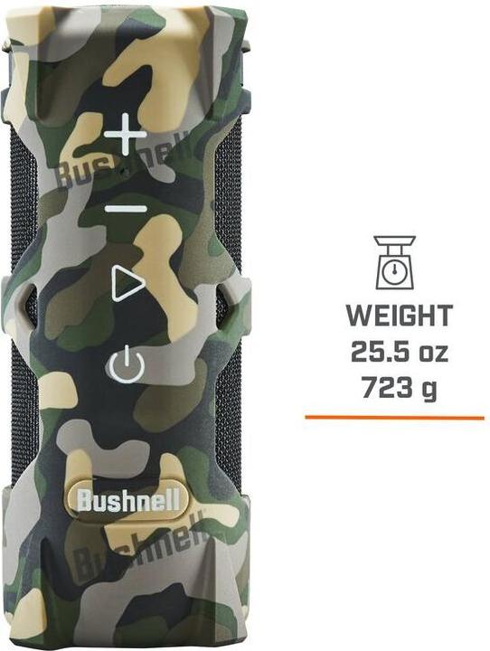 Actual product image Bushnell Outdoorsman Bluetooth Speaker/Charger (10 h)