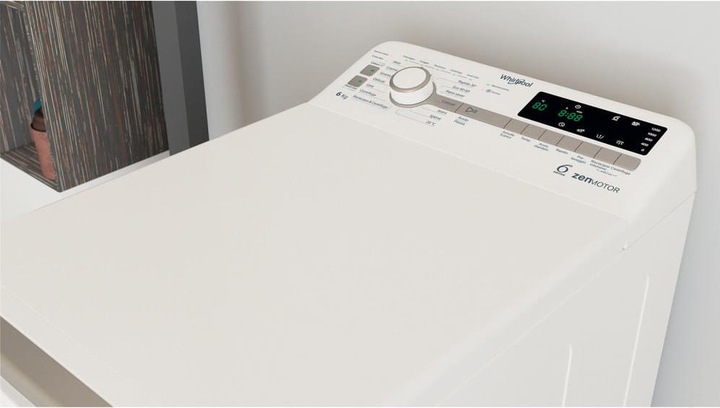 Produktbild Whirlpool ZEN TDLR 6252BS DE Toplader-Waschmaschine 6 kg 1151 U/min Weiss (6 kg, Unten)