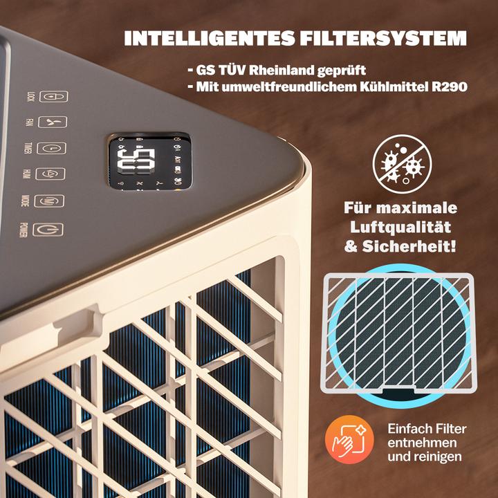 Actual product image Monzana Dehumidifier (30 m², 20 l/24h)