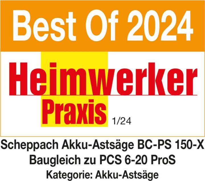 Produktbild Scheppach BC-PS150-X (Akku Kettensäge)