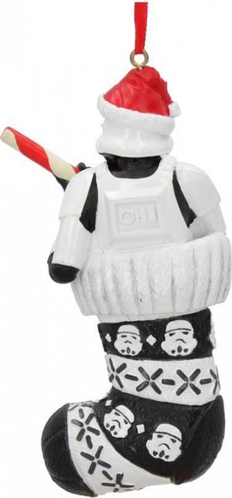 Immagine prodotto Nemesis Now Stormtrooper con calza da appendere 11,5 cm