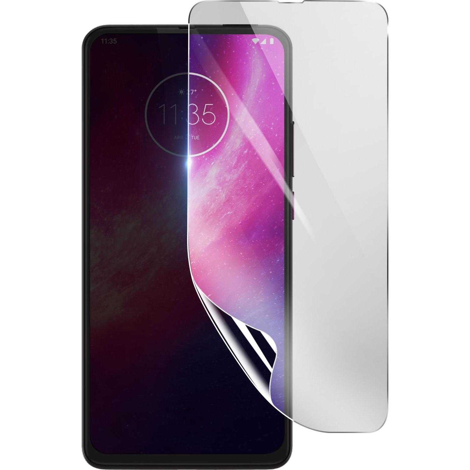 3MK Hydrogel Bildschirmfolie für Motorola One Hyper (1 Stück, Motorola One Hyper), Smartphone Schutzfolie, Transparent