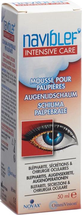 Image du produit Naviblef Intensive Care Augenlidschaum 50ml (Gel pour le soin des yeux, 50 ml, Jour + nuit)