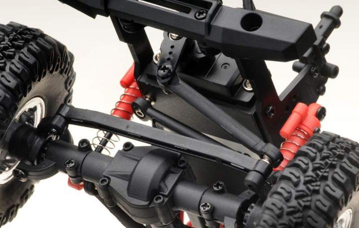 Productafbeelding Absima 1:18 Micro Crawler Pickup Rood RTR (RTR Gereed voor gebruik)
