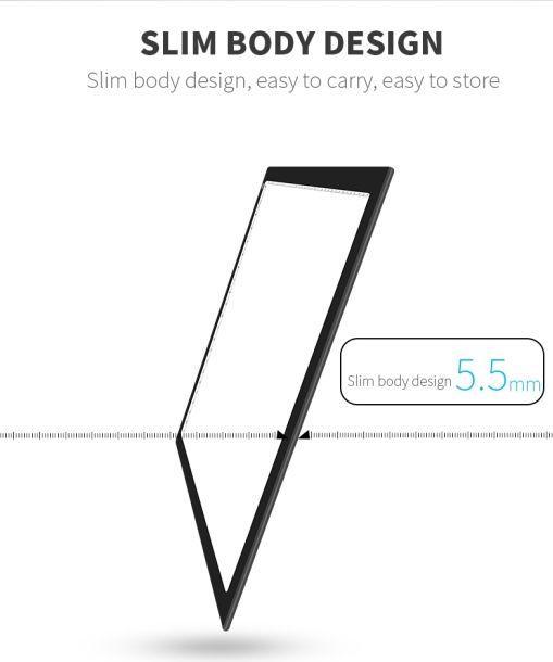 Actual product image MU Classic LED Leuchttisch dimmbar mit USB-C & Magnetfunktion (35 x 23.50 cm)