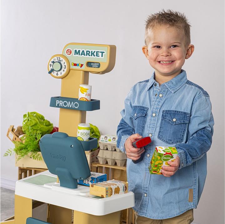 Productafbeelding Smoby Supermarkt met winkelwagentje