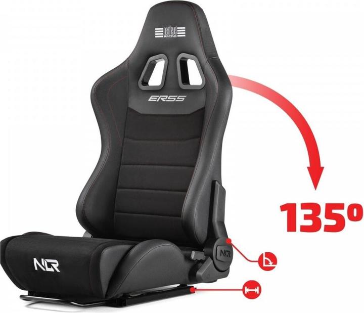 Produktbild Next Level Racing ERS5 Elite Reclining Seat - Leather & Suede Edition