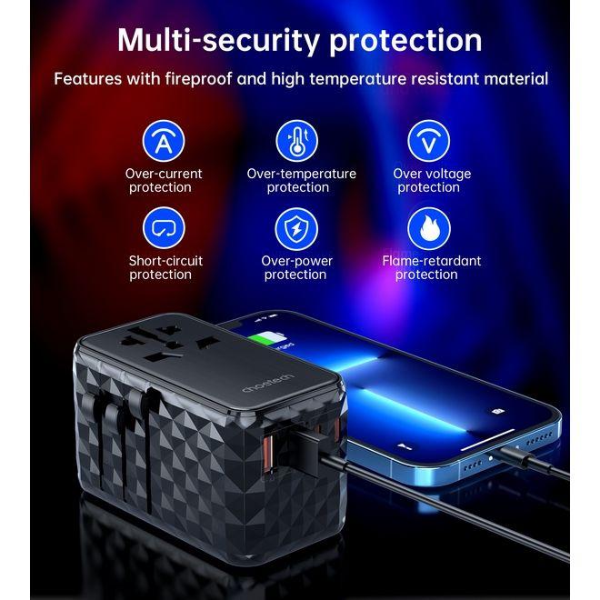 Actual product image Choetech Reiseadapter