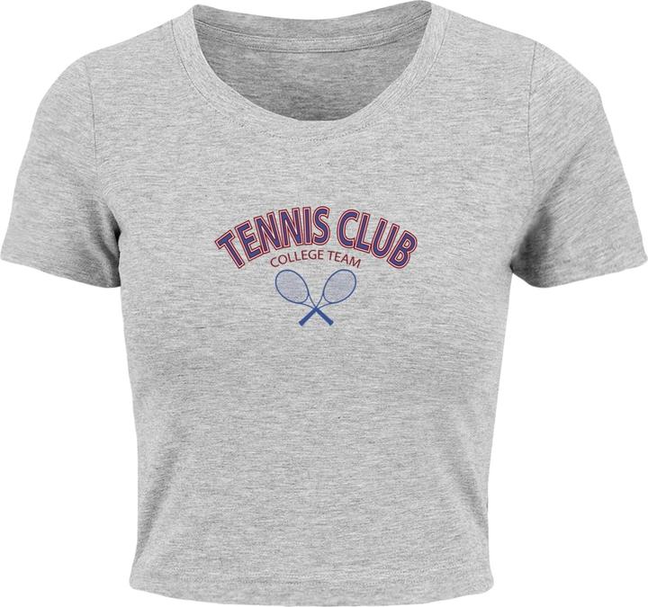 Produktbild Merchcode Ladies College Club Cropped Tee - 118517 (XL)