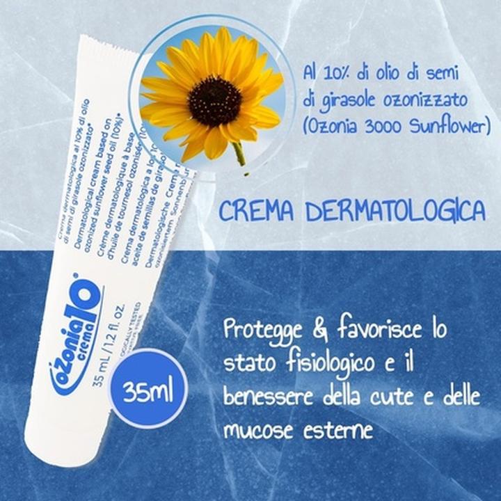 Produktbild Innovares OZONIA 10 Pharmaceutical Dermatological Cream with Ozone - Clear Infection and Promote Healing - 10g (Sonnencreme, 10 g)