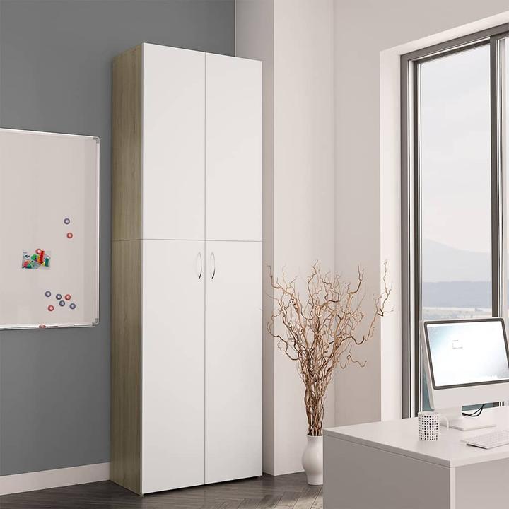 Image du produit VidaXL Armoire de bureau (60 x 32 x 190 cm)