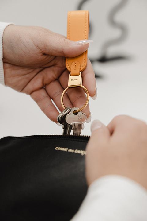 Image du produit Orbitkey Loop Keychain, orange