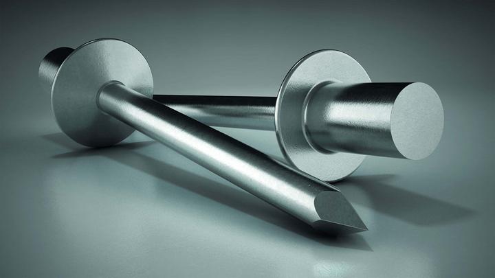 Produktbild Gesipa Dichtblindniet Alu./Stahl 3,2x6,5mm dxl f.0,5-2mm