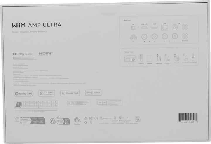 Actual product image WiiM Amp Ultra (Amplifier)