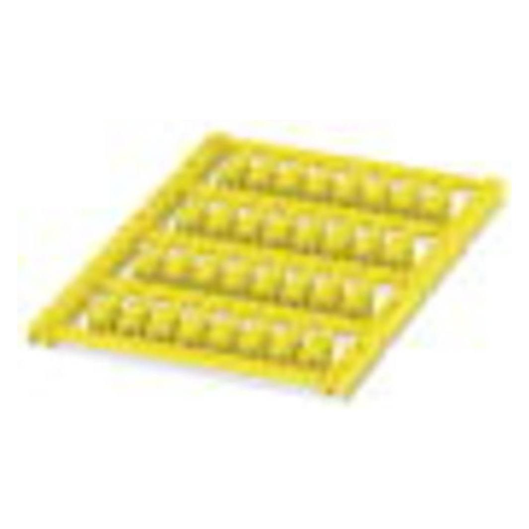 Phoenix Contact Giallo Accessori Per Il Collegamento Dei Cavi, Marcatori Di Conduttori Tipo Di Montaggio: A Clip Area Di Etichettatura: 12 X 4 Mm Uct-W...