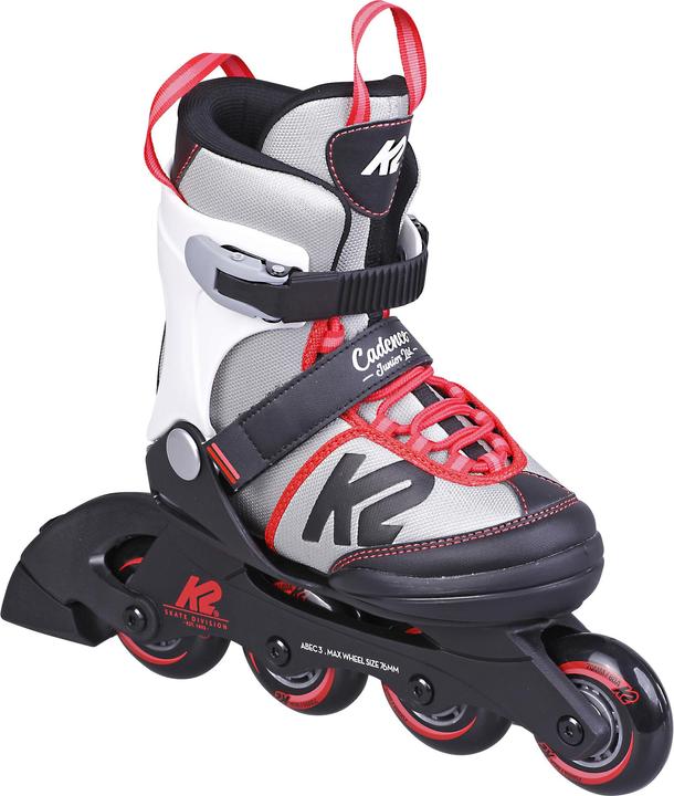 Produktbild K2 Skate Cadence G LTD Mädchen Inline Skates — Black - Grey - red — 30G0829 (40)