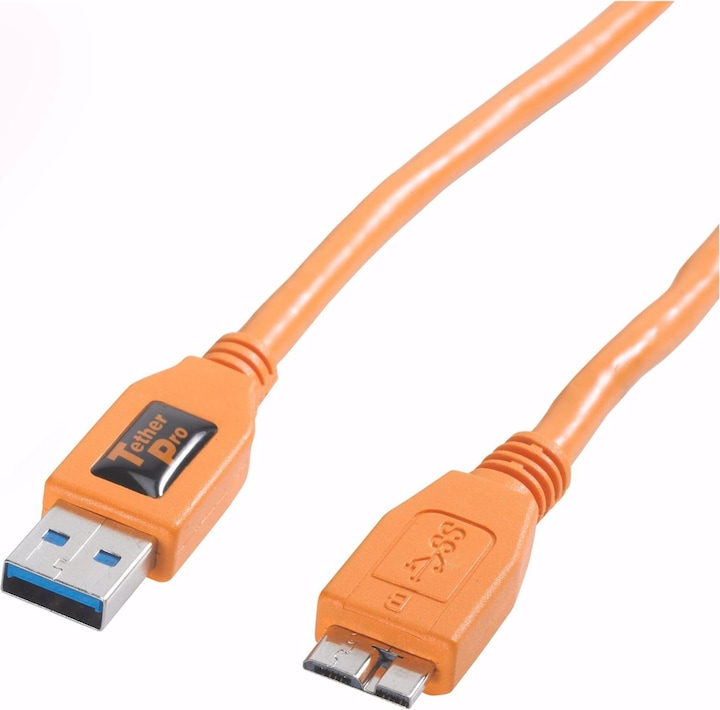 Produktbild Tether Tools USB A – USB Micro (4.60 m, USB 3.0)