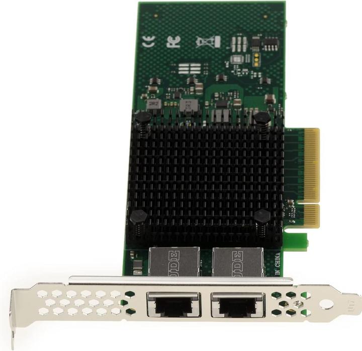 Produktbild Kalea-informatique PC Card and Server PCIe 30 x8 Dual Ethernet RJ45 10G 5G 25G 1G 2 Ports with Intel X710T2 Chipset (PCI-E x8)