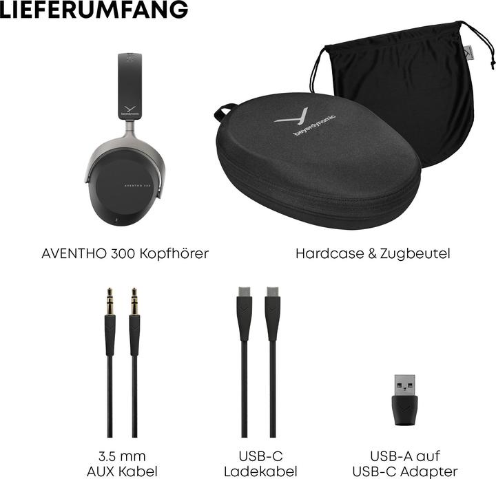 Produktbild Beyerdynamic Aventho 300 (ANC, 50 h, Kabellos)