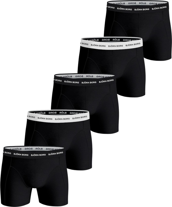 Produktbild Björn Borg Noos Solids (M, 5er Pack)
