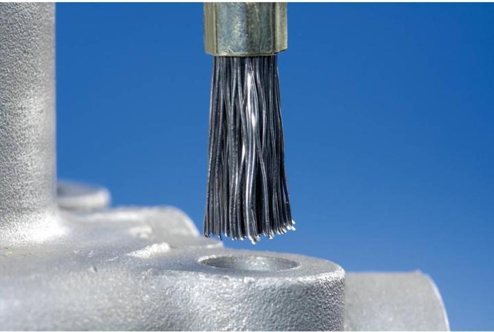 Produktbild Pferd Pinselbürste Schaft ungezopft PBU INOX 020