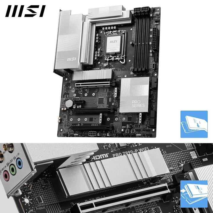 Productafbeelding MSI PRO Z890-P WIFI (LGA 1851, Intel Z890, ATX)