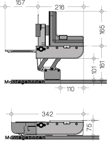 Produktbild Dr. Ritter Einbau-Allesschneider AES 72 SR