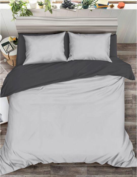 Image du produit Vedia Parure «Mikro» (Set de linge de lit, 65 x 65 cm, 200 x 210 cm)