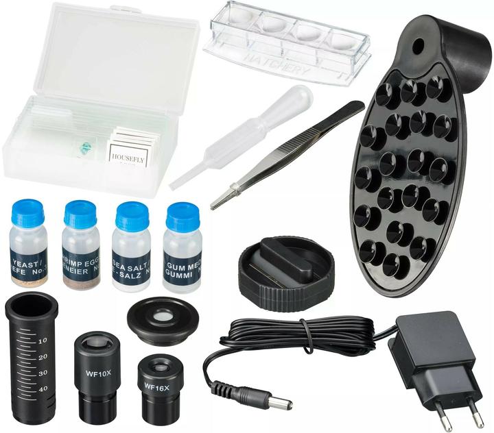 Actual product image Bresser 40x1280x microscope