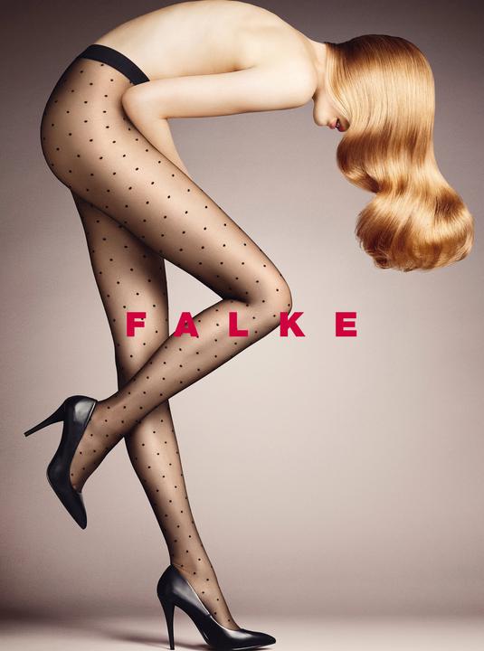 Immagine prodotto Falke Dot 15 DEN Strumpfhose transparent (15DEN, L)
