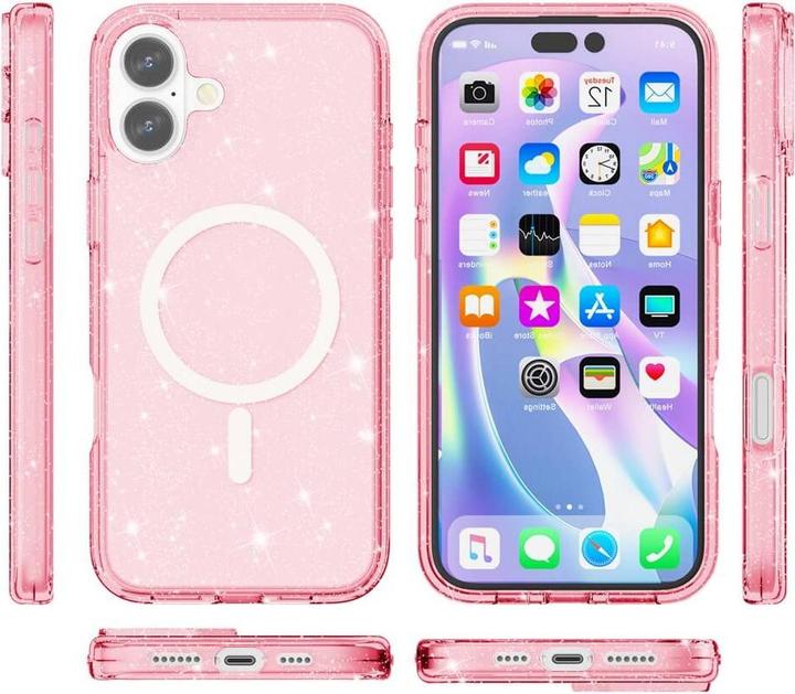 Actual product image Cover-Discount Glitzer Case mit MagSafe (Apple iPhone 17)
