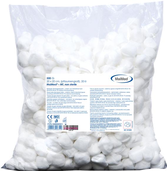 Produktbild MaiMed MULLTUPFER 15X16 UNSTERIL