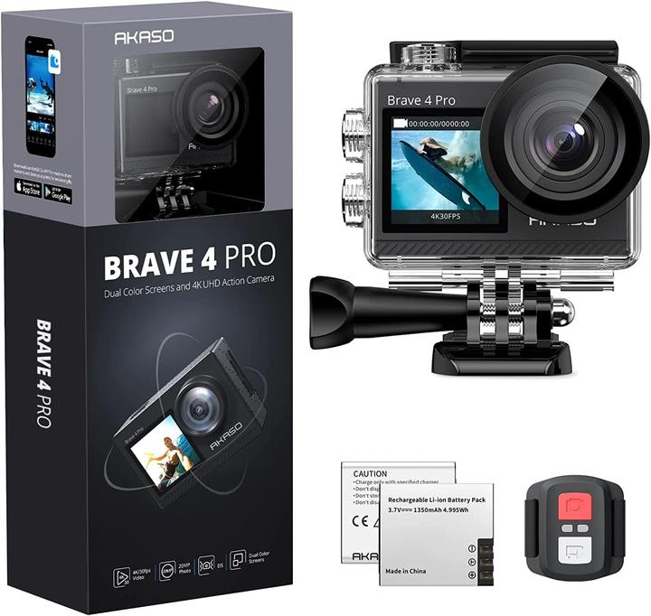 Image du produit Akaso Brave 4 Pro (30p, WiFi)