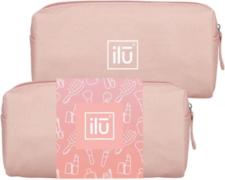 Actual product image Ilu Mu Cotton Beauty Bag Orange