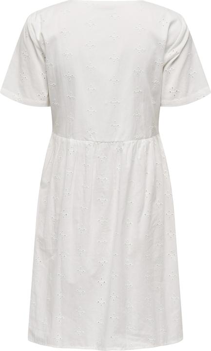 Image du produit JdY Normal geschnitten V-Ausschnitt Voluminöser Armschnitt Midikleid Kleid (S)