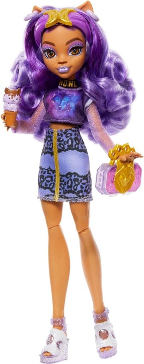 Actual product image Monster High Segreti da Brivido™ Colori Mostruosi™ Clawdeen Wolf™ Bambola
