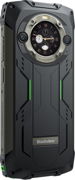 Produktbild Blackview BV9300 Pro (6.7" Display - 256 GB, 8 GB RAM - 15.080 mAh) Grün (256 GB, Grün, Schwarz, 6.70", Hybrid Dual SIM, 4G)