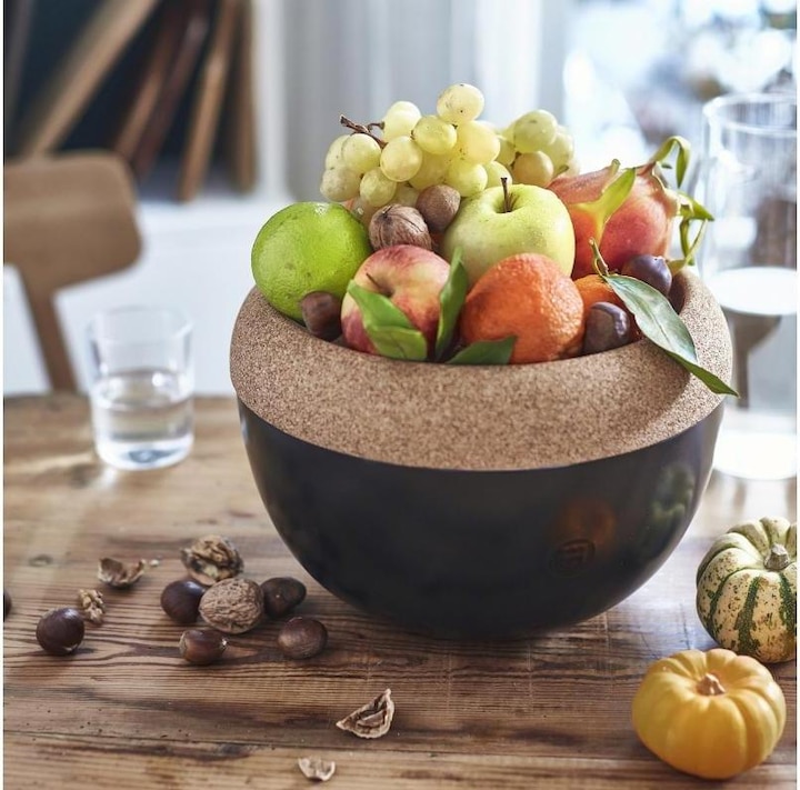 Image du produit Emile Henry Coupe à fruits 36 cm 1 pièce, Noir (36 cm, 6.50 l, 1 x)