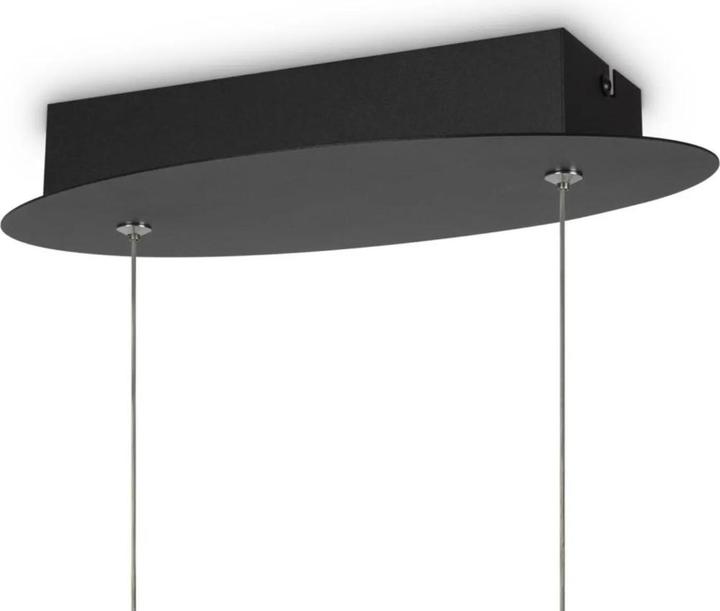 Produktbild Maytoni Curve LED Pendelleuchte, Hängeleuchte 42W Schwarz 85Ra Neutralweiss (2800 lm)