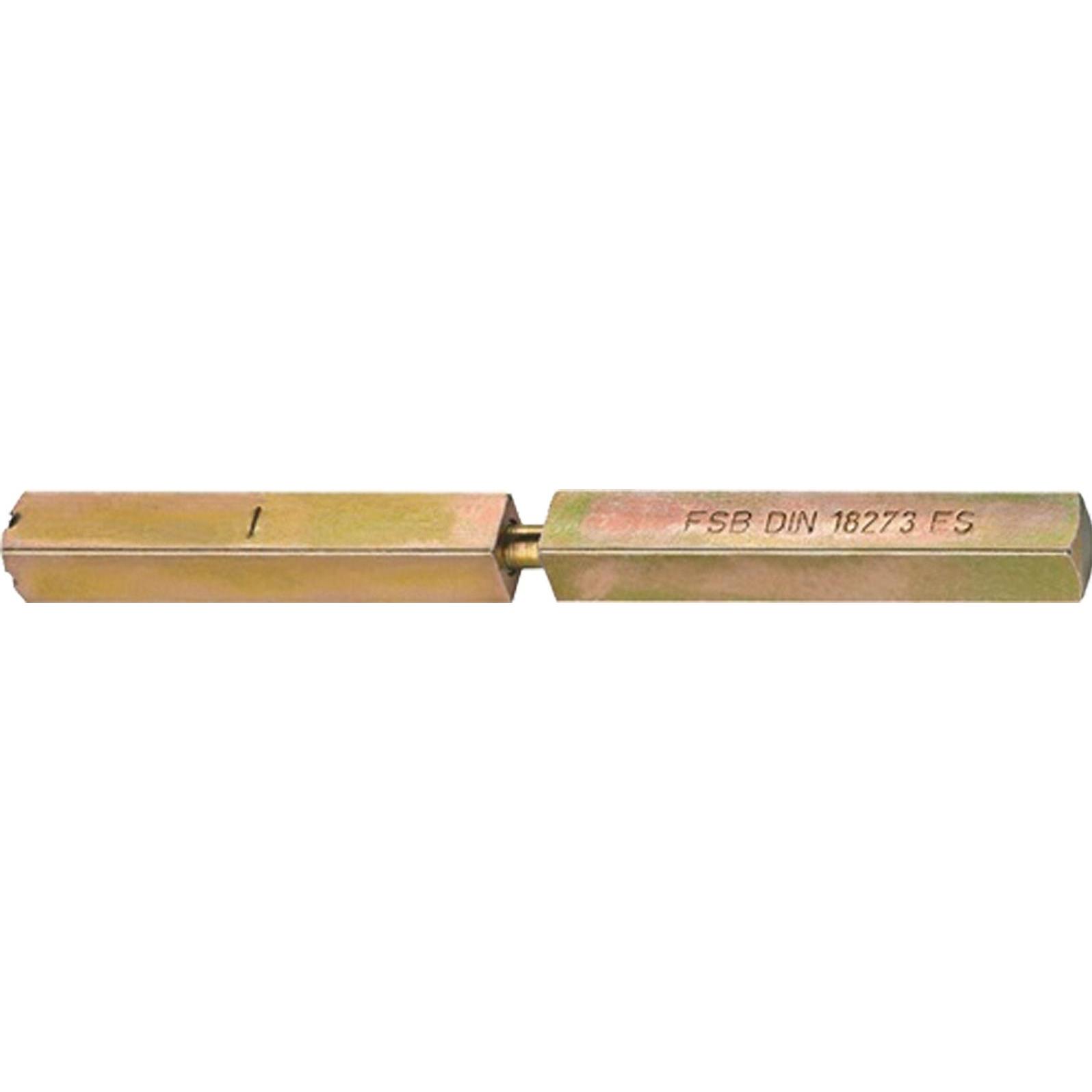 FSB, Türgriff + Fenstergriff, Panikstift 05 0125 Vierkant 9 x 111 mm geteilter Vollstift (Türgriff)