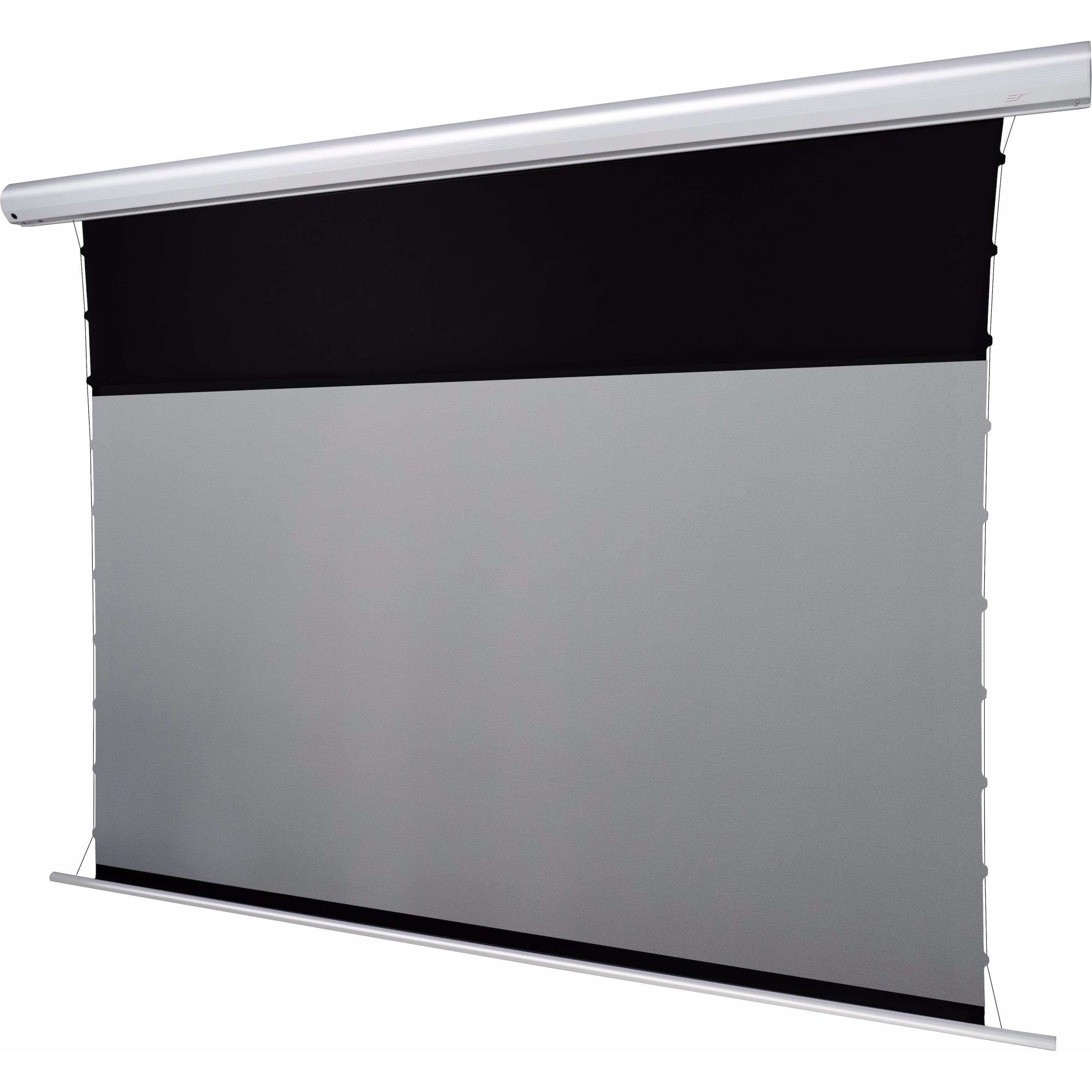 Elite Screens Saker Tab Tension (120", 16:9), Leinwand, Weiss, Schwarz