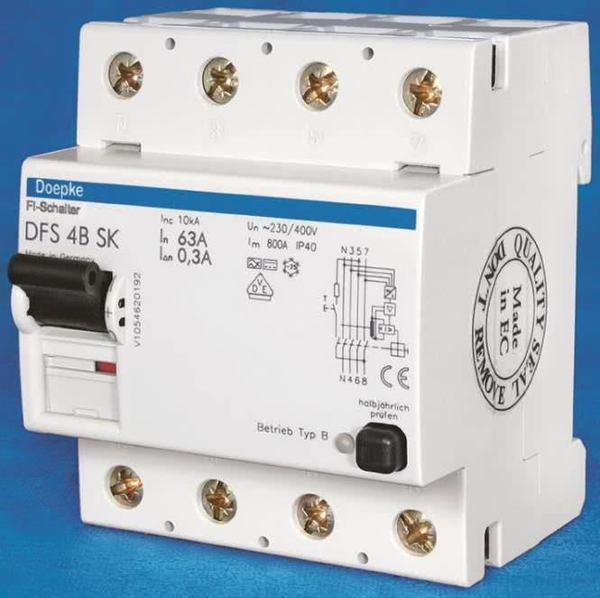 Actual product image Doepke GmbH Fi switch DFS4 063-4/0.30-B SK
