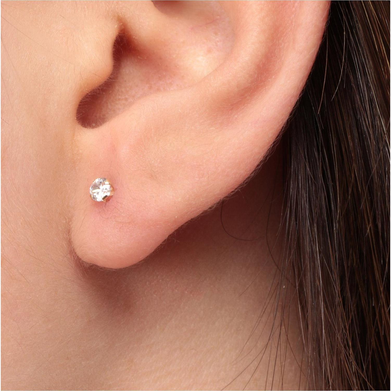 Thumbnail - Favs, Ohrringe, Ohrstecker, (375er Gelbgold)