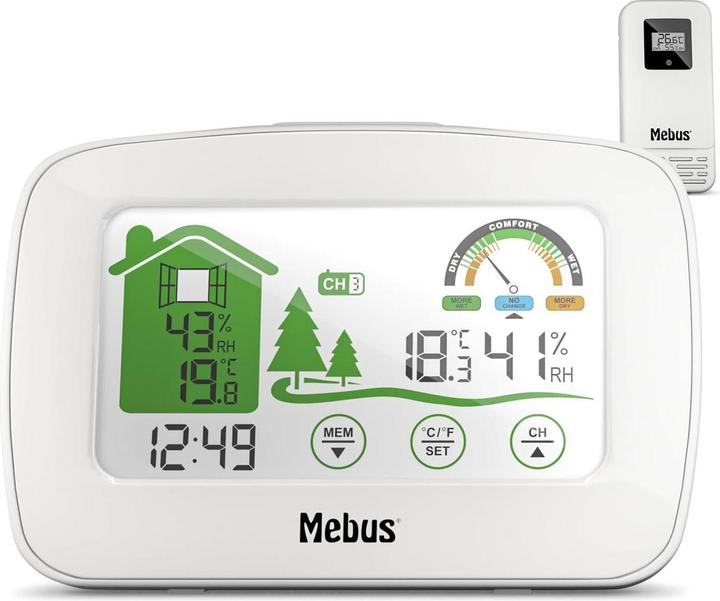 Image du produit Mebus 40903 Station météo sans fil