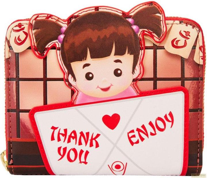 Actual product image Loungefly Disney by card case Monsters Inc Boo Takeout