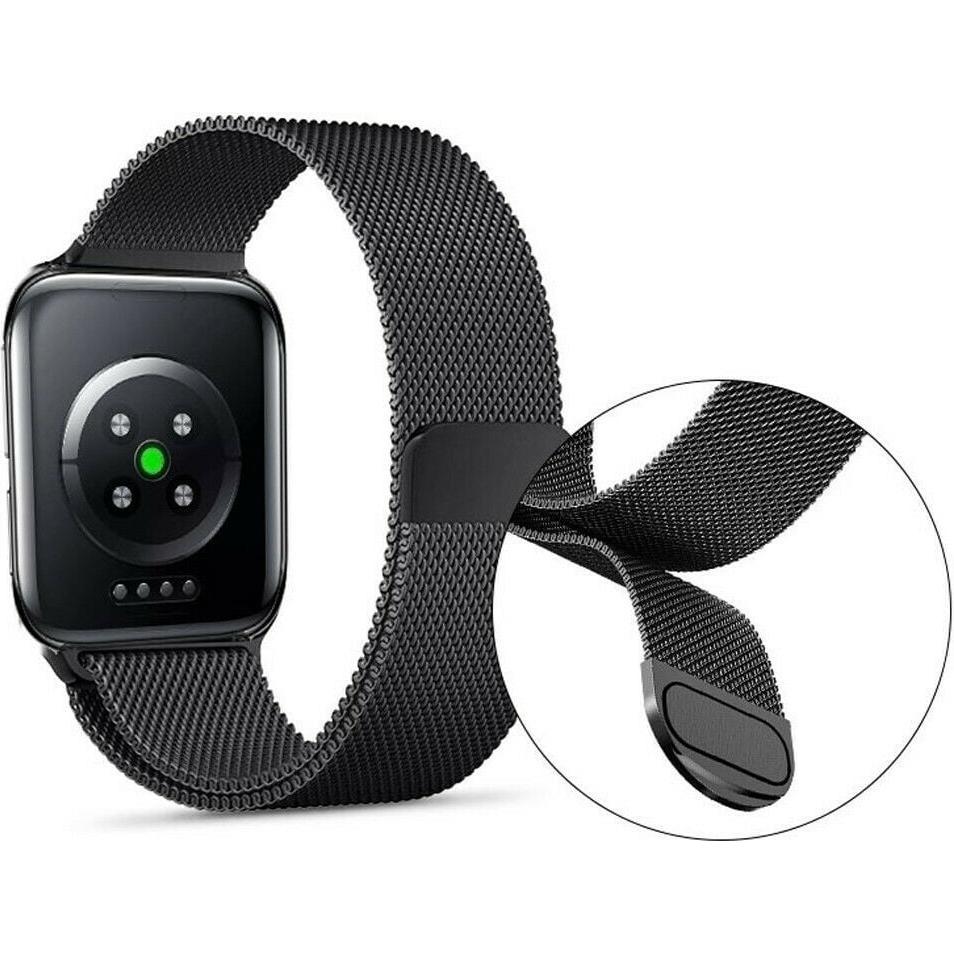 Strap-it Armband, Uhrenarmband, Schwarz
