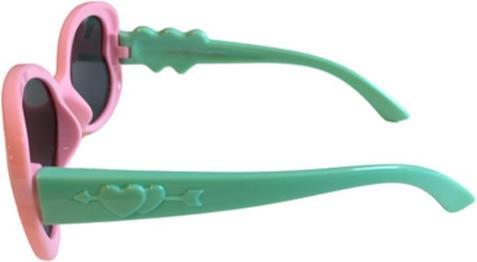 Immagine prodotto Bekos Occhiali da sole per bambini Heart Pink / Mint Polarizzati